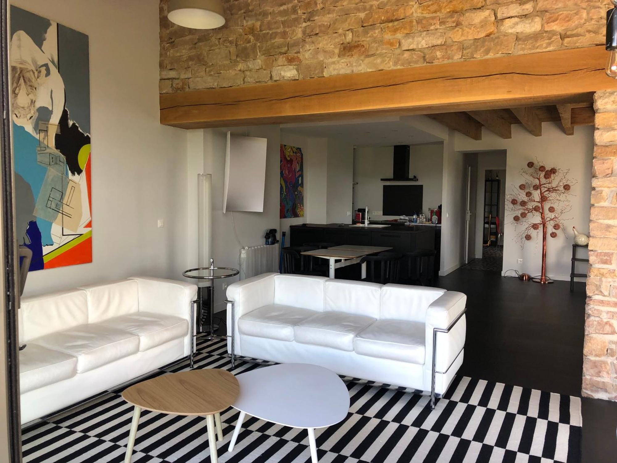 Appartement Contemporain Dans Une Authentique Demeure Viticole Charnay-lès-Mâcon エクステリア 写真