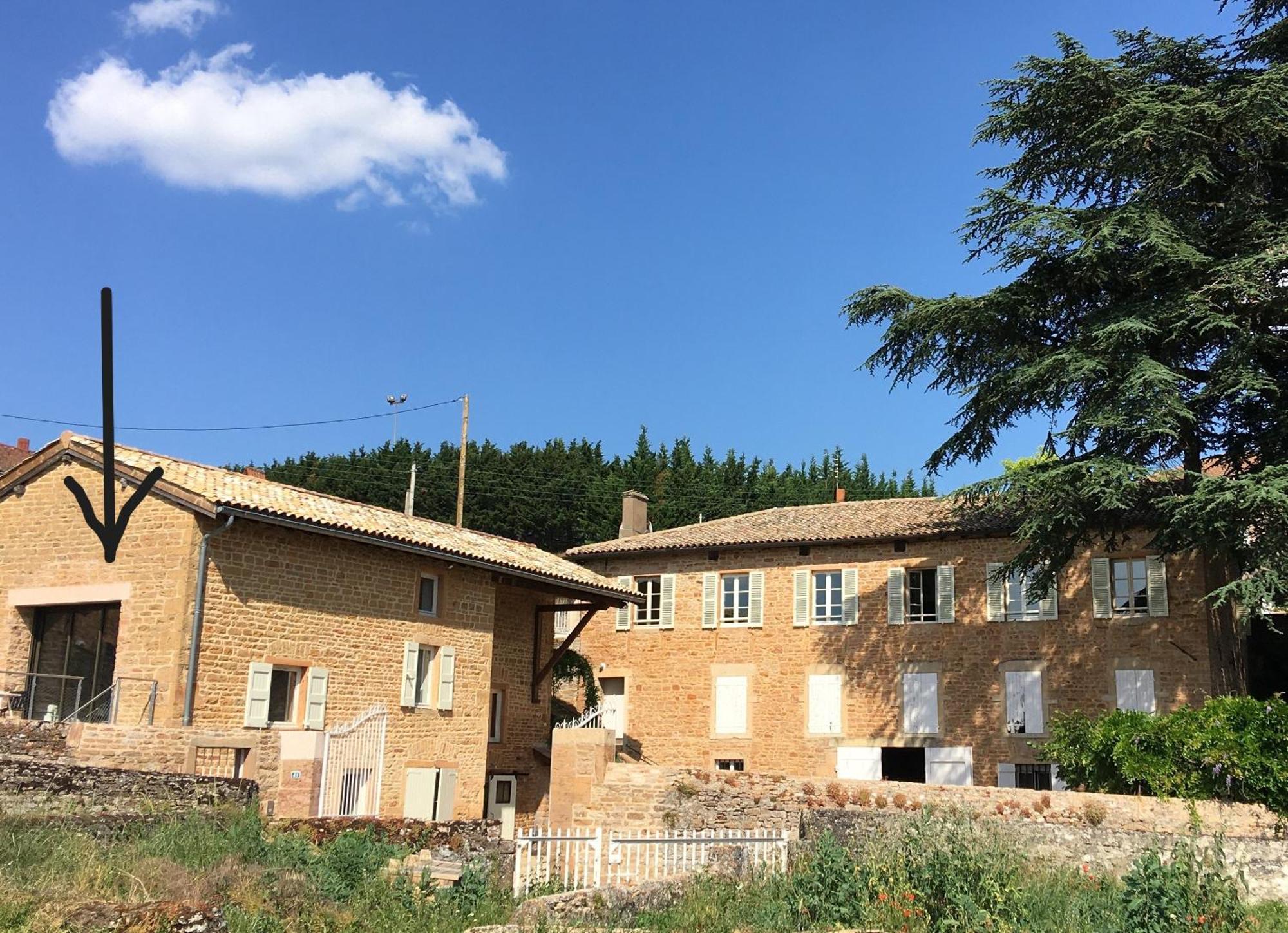 Appartement Contemporain Dans Une Authentique Demeure Viticole Charnay-lès-Mâcon エクステリア 写真